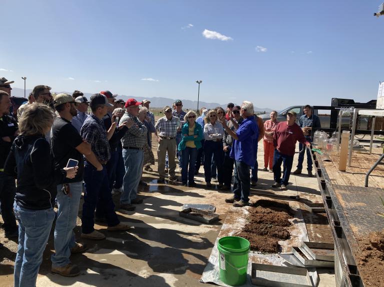 image of attendees looking towards a speaker